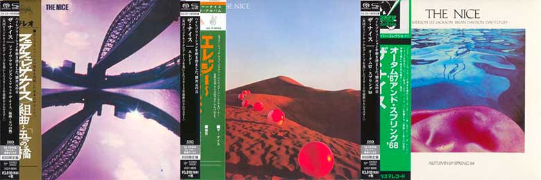 The Nice - 3 Japanese SHM-SACD Albums (1970-1972) [Hi-Res SACD Rip]