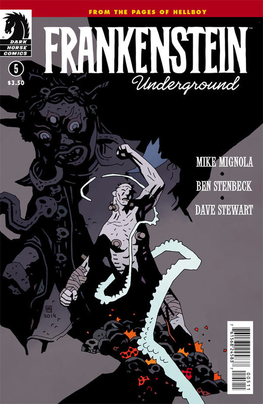 Frankenstein Underground #1-5 + Cover (2015) Complete