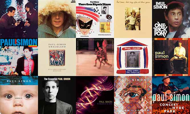 Paul Simon - 15 Albums Collection (1965-2017) {WEB Hi-Res}