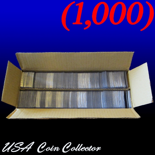 1000-2.5x2.5 Double Pocket Vinyl Flips PVC FREE