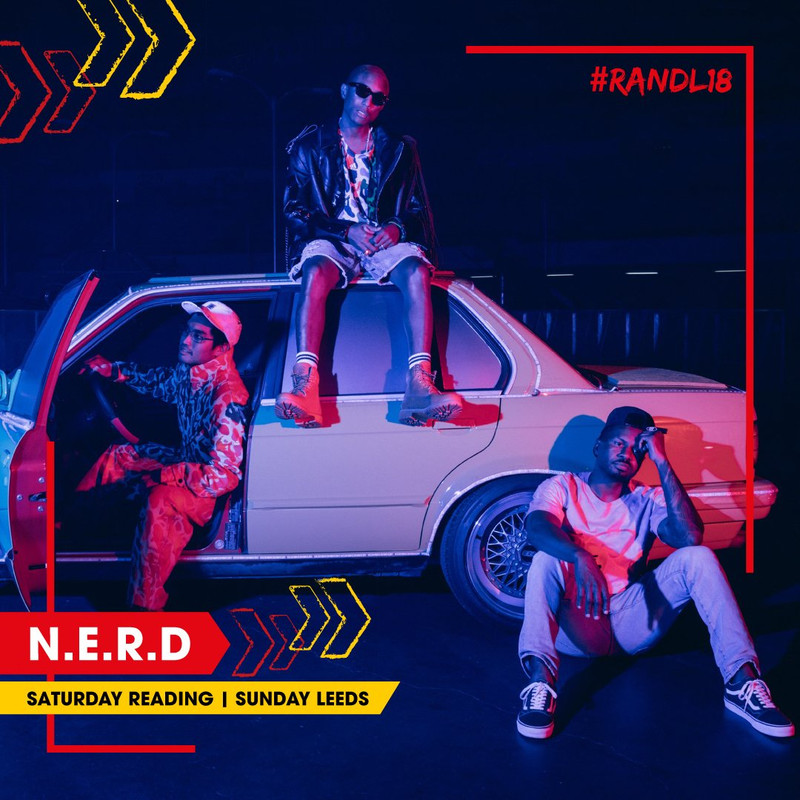 N*E*R*D To Perform At The Reading Festival On August 25 (2018)