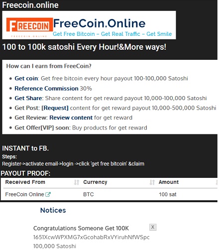 Earn free bitcoins by watching short videos