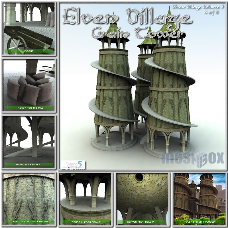 Elven Grain Tower (Version 1 – 2007)