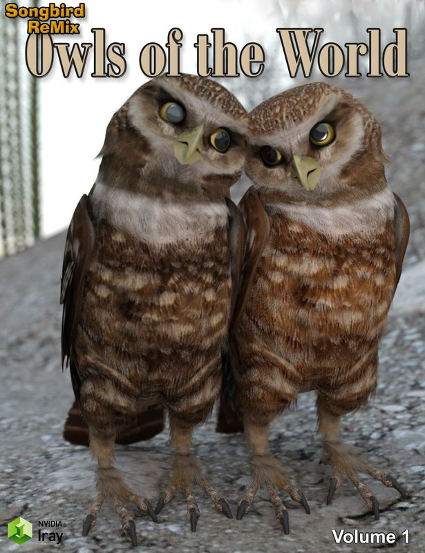 SBRM Owls of the World Volume 1
